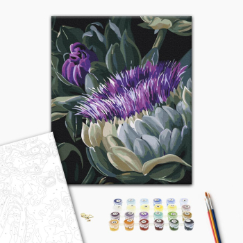 Картина по номерам Авторські колекції - Дивні квіти © Yana Biluhina