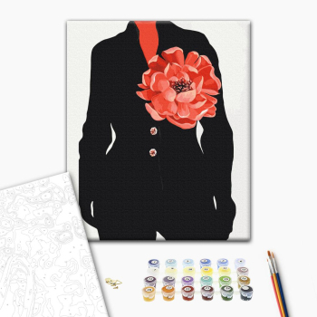 Картина по номерам Авторські колекції - Flower accent © LUNATART