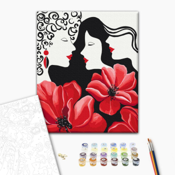 Картина по номерам Авторські колекції - Three graces © LUNATART