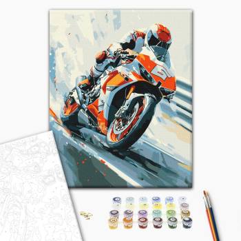 Картина по номерам Чоловічі - Сила Моменту