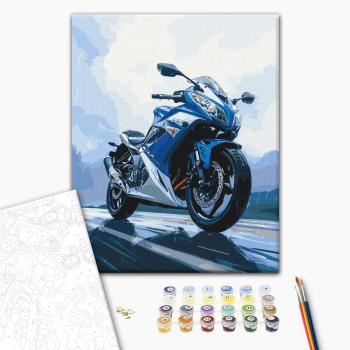 Картина по номерам Чоловічі - Свобода на Колесах