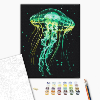 Сияющая медуза