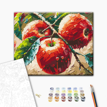 Свежие яблоки © Олег Лобурак