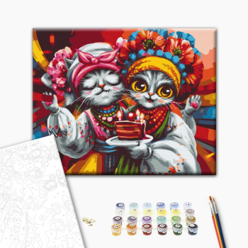 Киці подружки © Маріанна Пащук