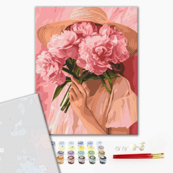 Картина по номерам Преміум картини - Рожевий настрій