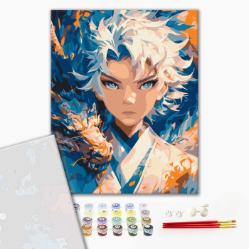 Картина по номерам Преміум картини - Хранитель драконів