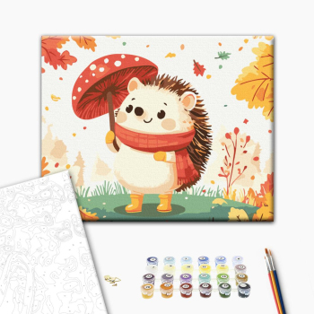 Осенний ежик