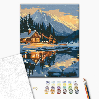 Уют заснеженного дома