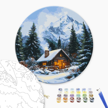 Сказочная избушка в лесу (Размер L)