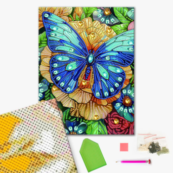 Синяя бабочка