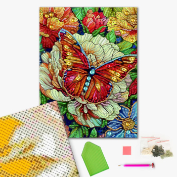 Цветная бабочка