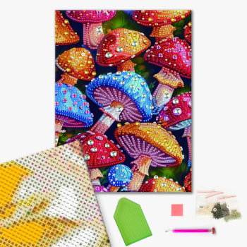 Цветные мухоморы