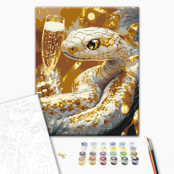 Свято під знаком Змії з фарбами металік