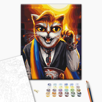 Картина по номерам Авторські колекції - Непереможний чемпіон© Маріанна Пащук