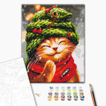 Новий рік зі змійкою © Маріанна Пащук