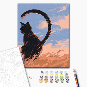 Картина по номерам Тварини, птахи та риби - Моя половинка 2