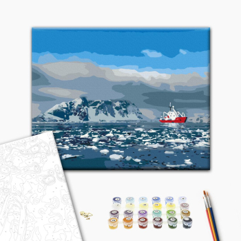 Ледокол «Ноосфера» среди Южного океана © Ян Бахмат