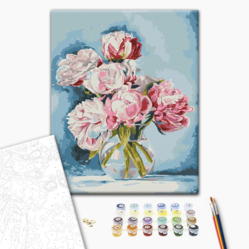 Пионы в вазе © Iryna Ponna