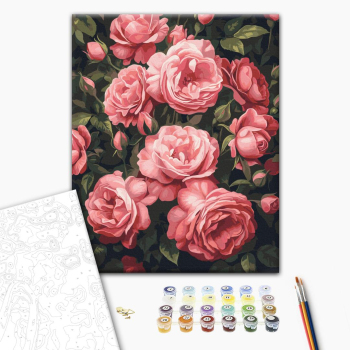 Душистый куст пионов