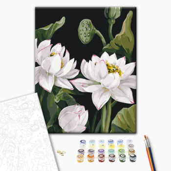 Картина по номерам Квіти - Розквіт натхнення 1