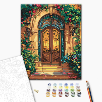 Картина по номерам Природа - Двері у казку