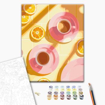 Coffee with a taste of summer