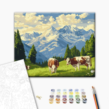 Сонячний ранок на лузі