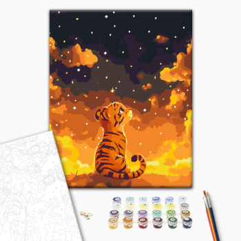 Ночная сказка тигренка