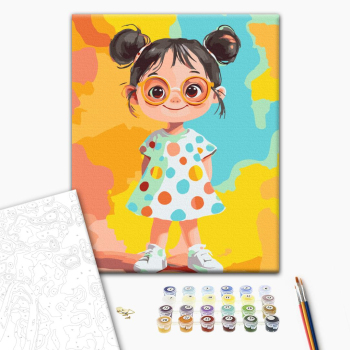 Девочка-веселушка