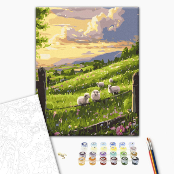 Весенняя лужайка