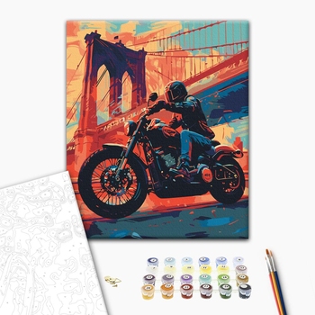 Картина по номерам Чоловічі - Дух міста