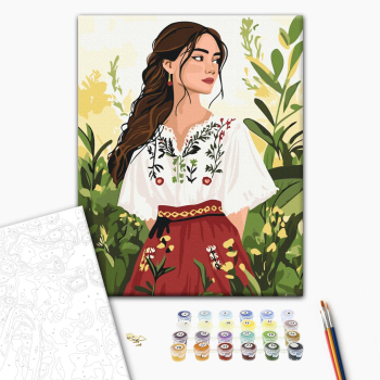 Мелодия вышивки