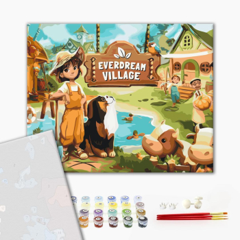 Картина по номерам Картини під клієнтів B2B - Everdream village
