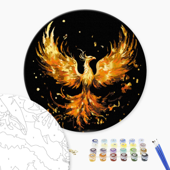 Огненный феникс (Размер L)