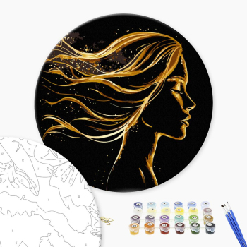 Золотой женский образ (Размер M)