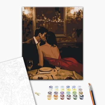 Картина по номерам Романтика - В объятиях вечера