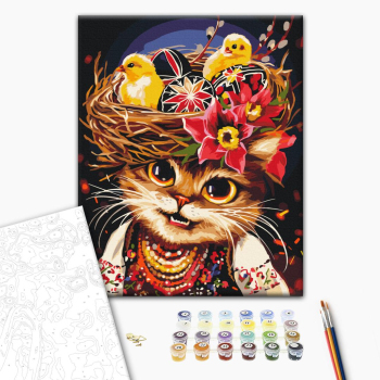 Easter kitty © Marianna Pashchuk