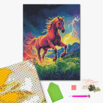 Гнедой конь