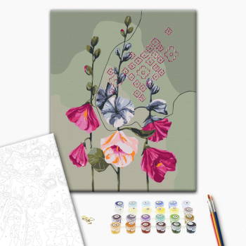 Мальви розцвіли © Катерина Савич