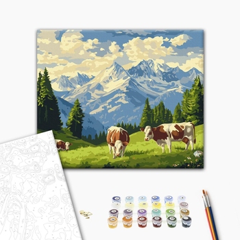 Солнечное утро на лугу