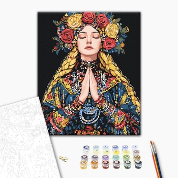 Картина по номерам Люди на картинах - Keeper of traditions