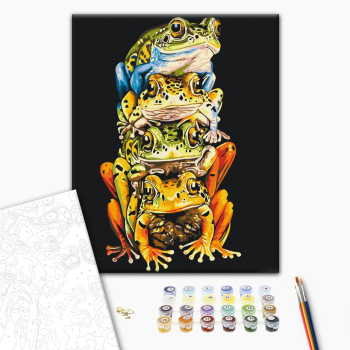 Цветные лягушки © Telonitskaya Kristina