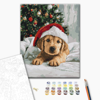 Пушистый новогодний друг