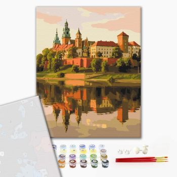 Картина по номерам Города - Королевский дом над Вислой