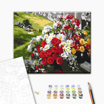 Букеты на окне