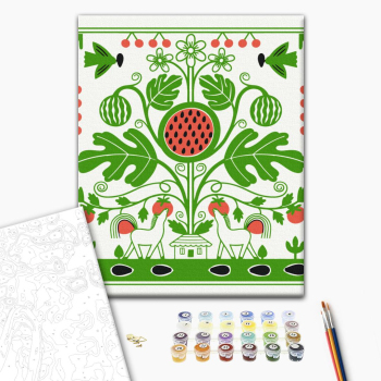 Картина по номерам Картини під клієнтів B2B - Дерево життя