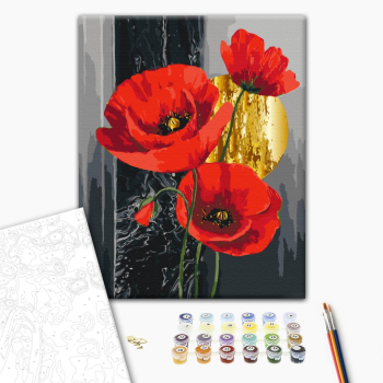 Красные маки