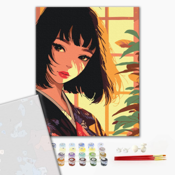 Картина по номерам Преміум картини - Ранкове світло