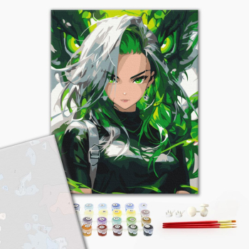 Картина по номерам Преміум картини - Душа дракона