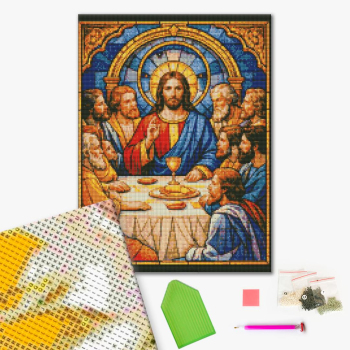 Алмазна мозаїка 40х50 - Таємна вечеря